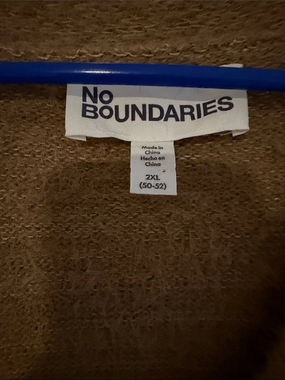No Boundaries cozy neck